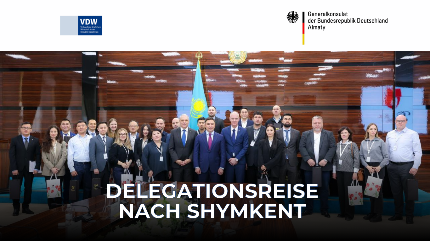 Offizieller Besuch des Generalkonsuls der Bundesrepublik Deutschland in Schymkent