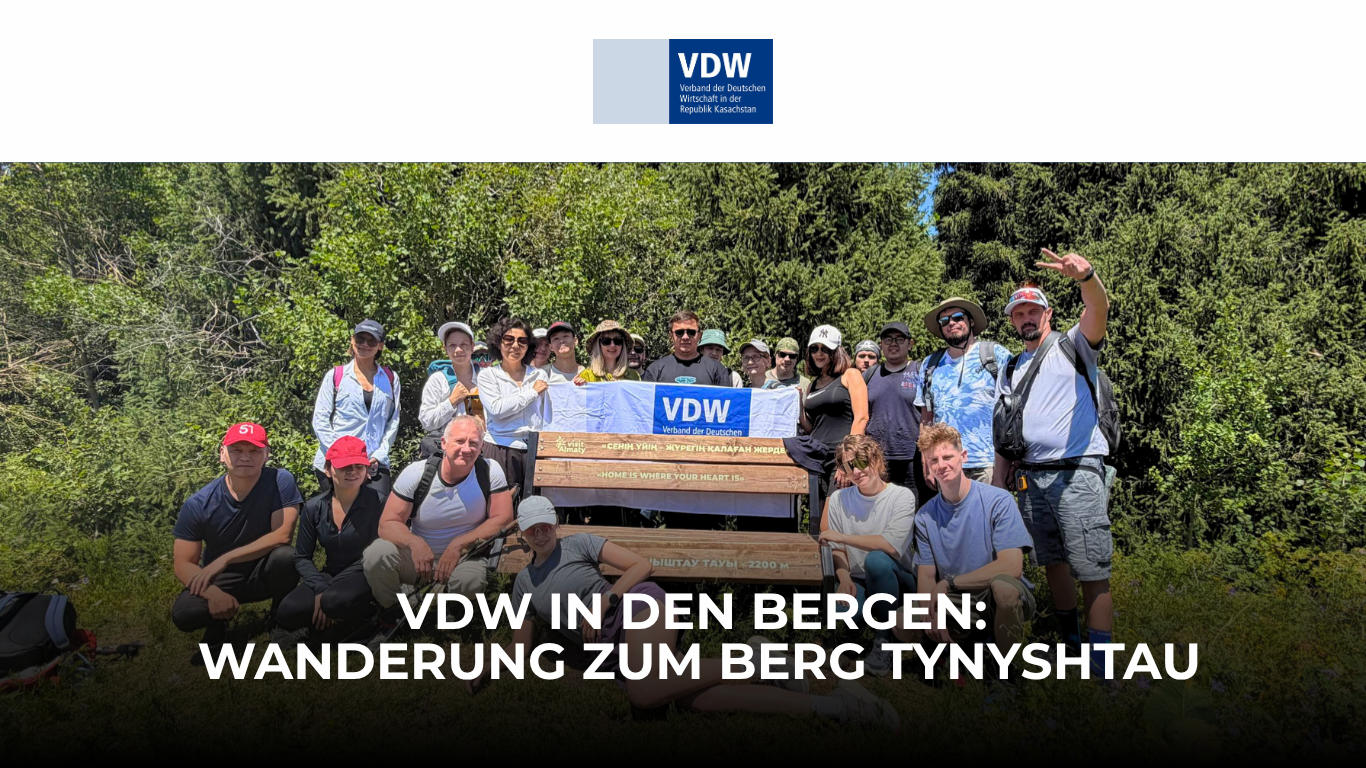 VDW in den Bergen: Wanderung zum Berg Tynyshtau