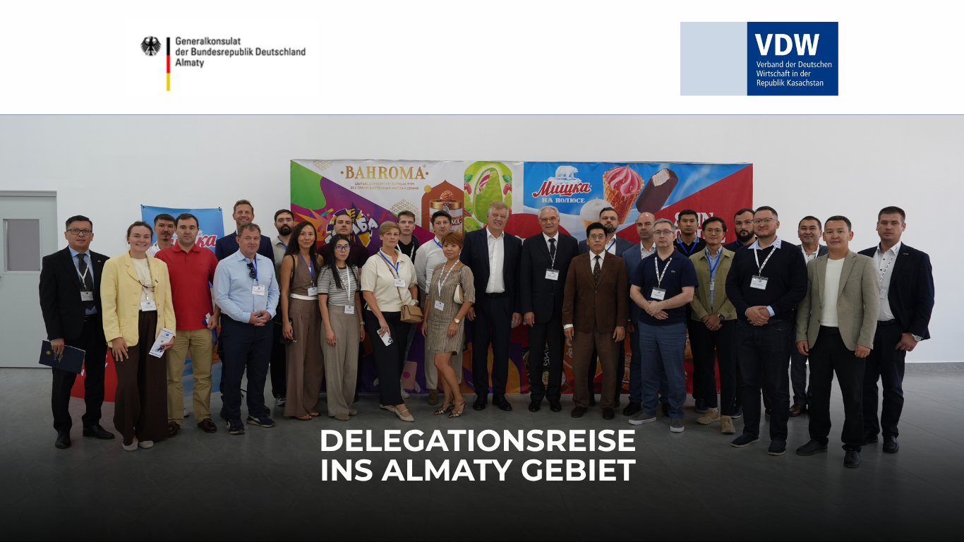 Delegationsreise ins Almaty Gebiet